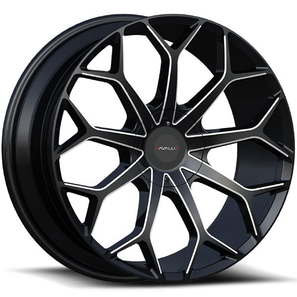 Cavallo CLV-22 Gloss Black Milled