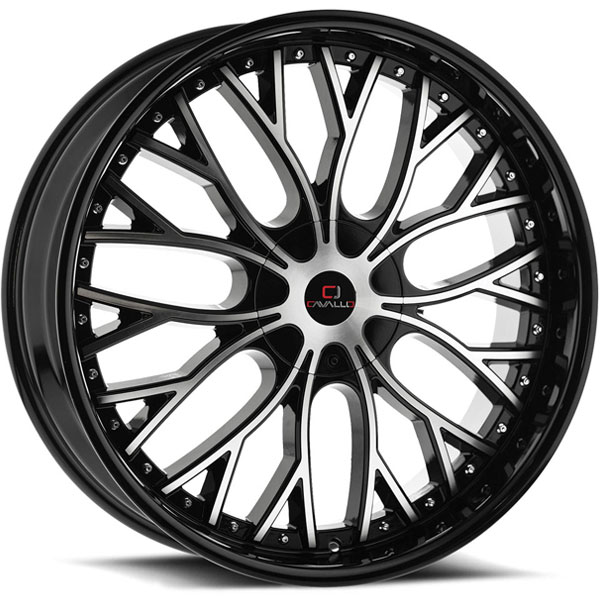 Cavallo CLV-33 Gloss Black Machined