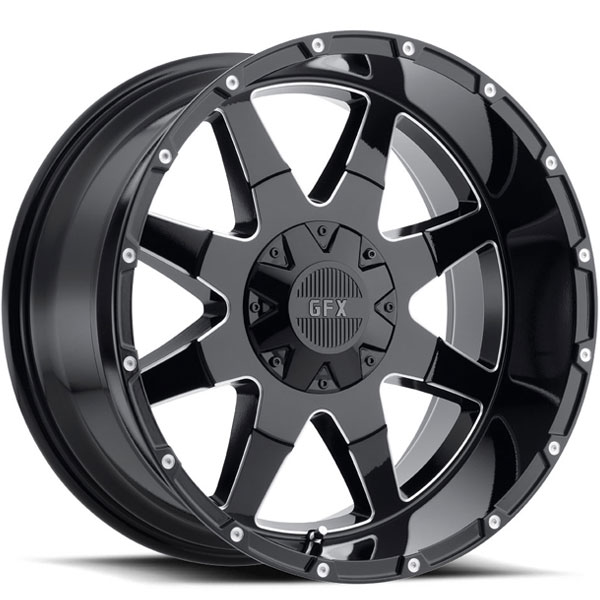 G-FX TR12 Gloss Black Milled