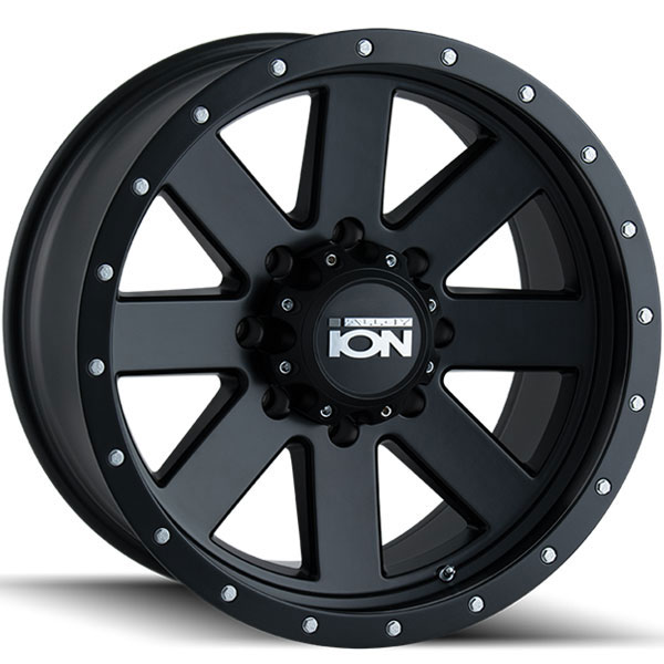 Ion Alloy 134 Matte Black with Black Beadlock