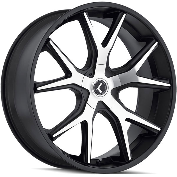 Kraze 146 Splitz Black with Machined Face