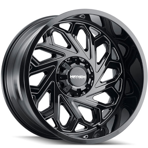 Mayhem 8112 Essex Gloss Black with Milled Spokes