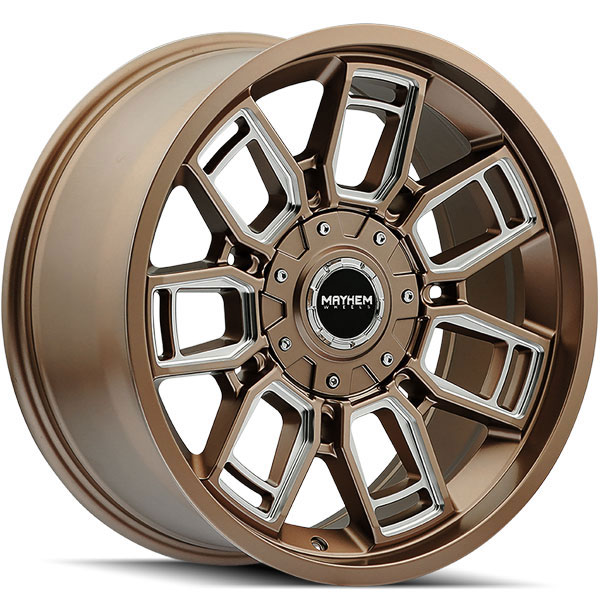 Mayhem 8118 Ordinance Matte Bronze with Milled Spokes