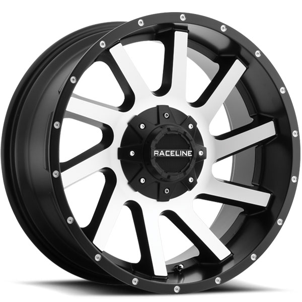 Raceline 932M Twist Black with Machined Face