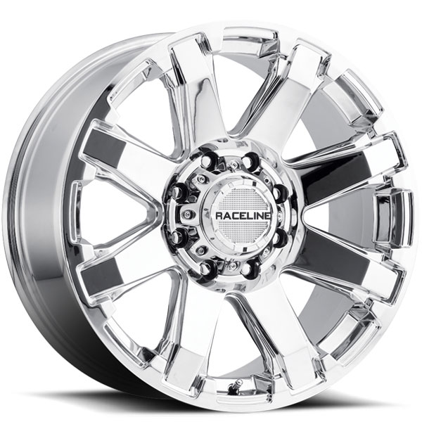 Raceline 936C Throttle Chrome 8 Lug