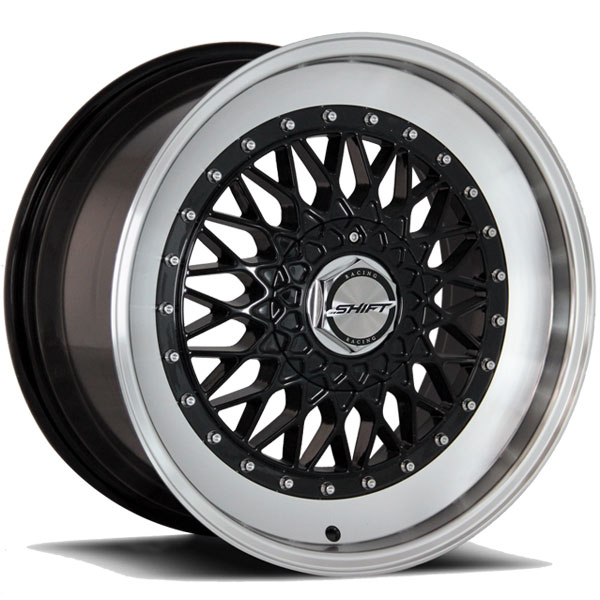 Shift Clutch Gloss Black with Polished Lip