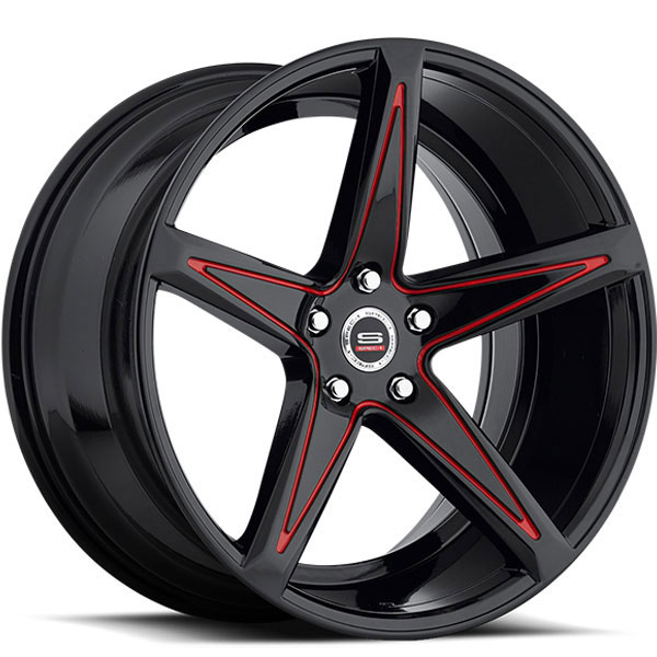 Spec-1 SPM-78R Matte Black with Red