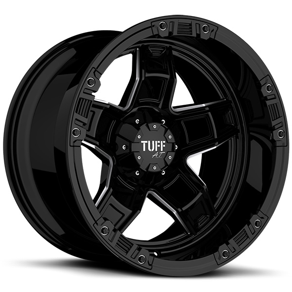 Tuff T10 Gloss Black 12in. Width